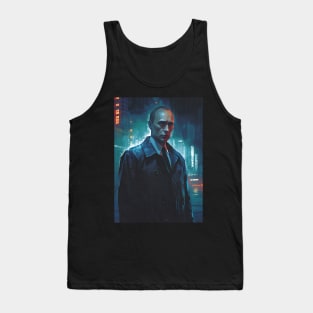 Putin Cyberpunk Art Tank Top